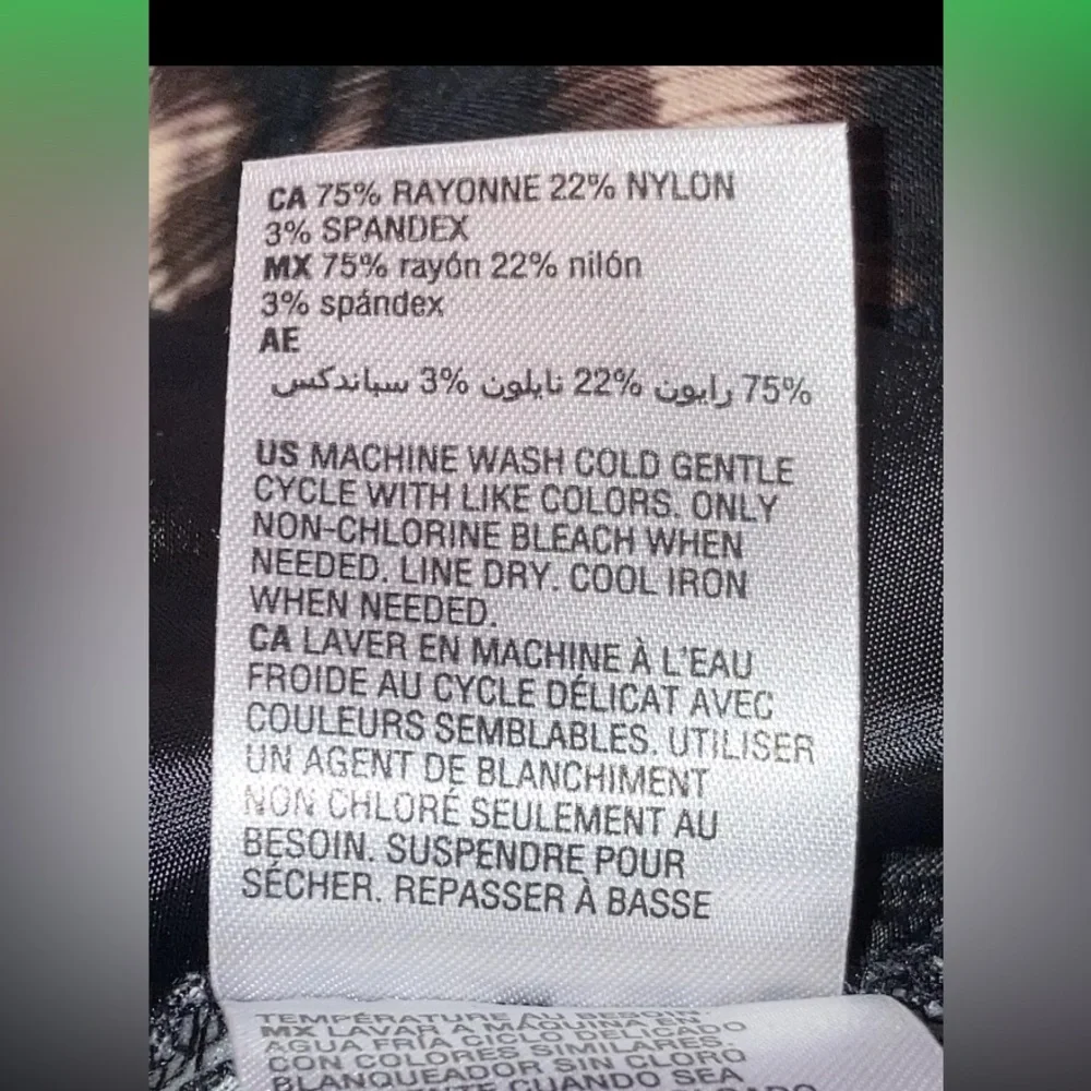 INC International Concepts Inc Tribal Print Capri Cropped Pants Women’s 0 New - Picture 8 of 10